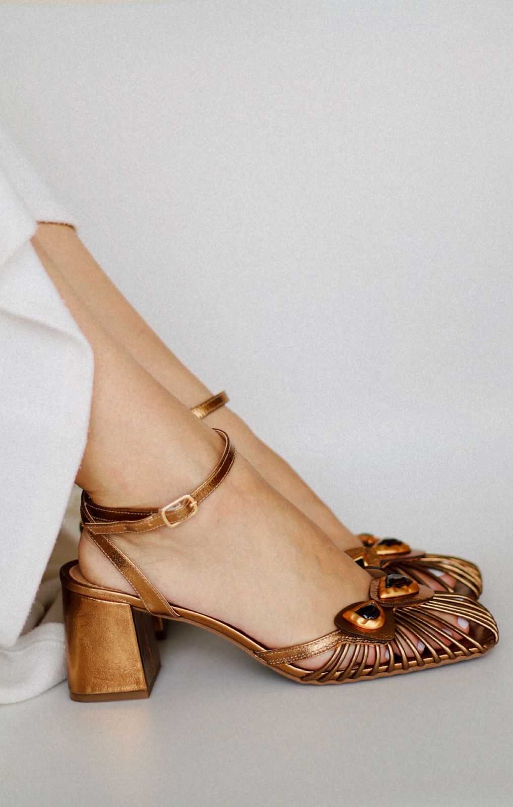 Seleny Glam Bronze Sandal