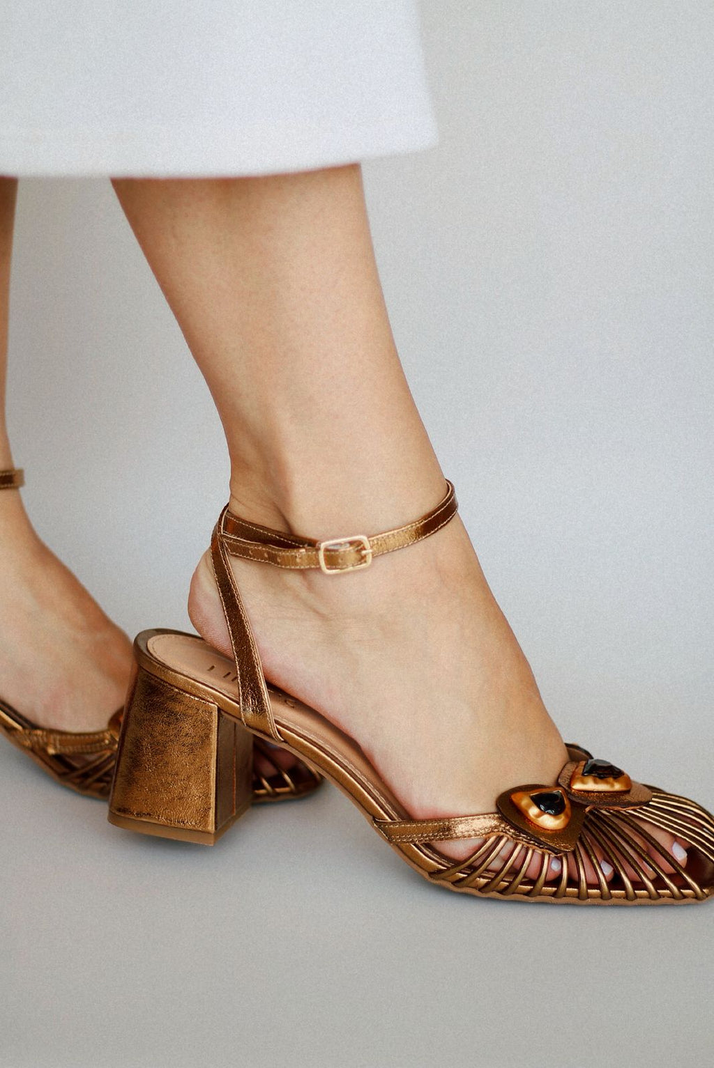 Seleny Glam Bronze Sandal