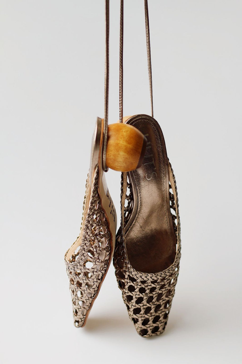 Zariah carbon sandal with chestnut geo heel (2 ways to wear)