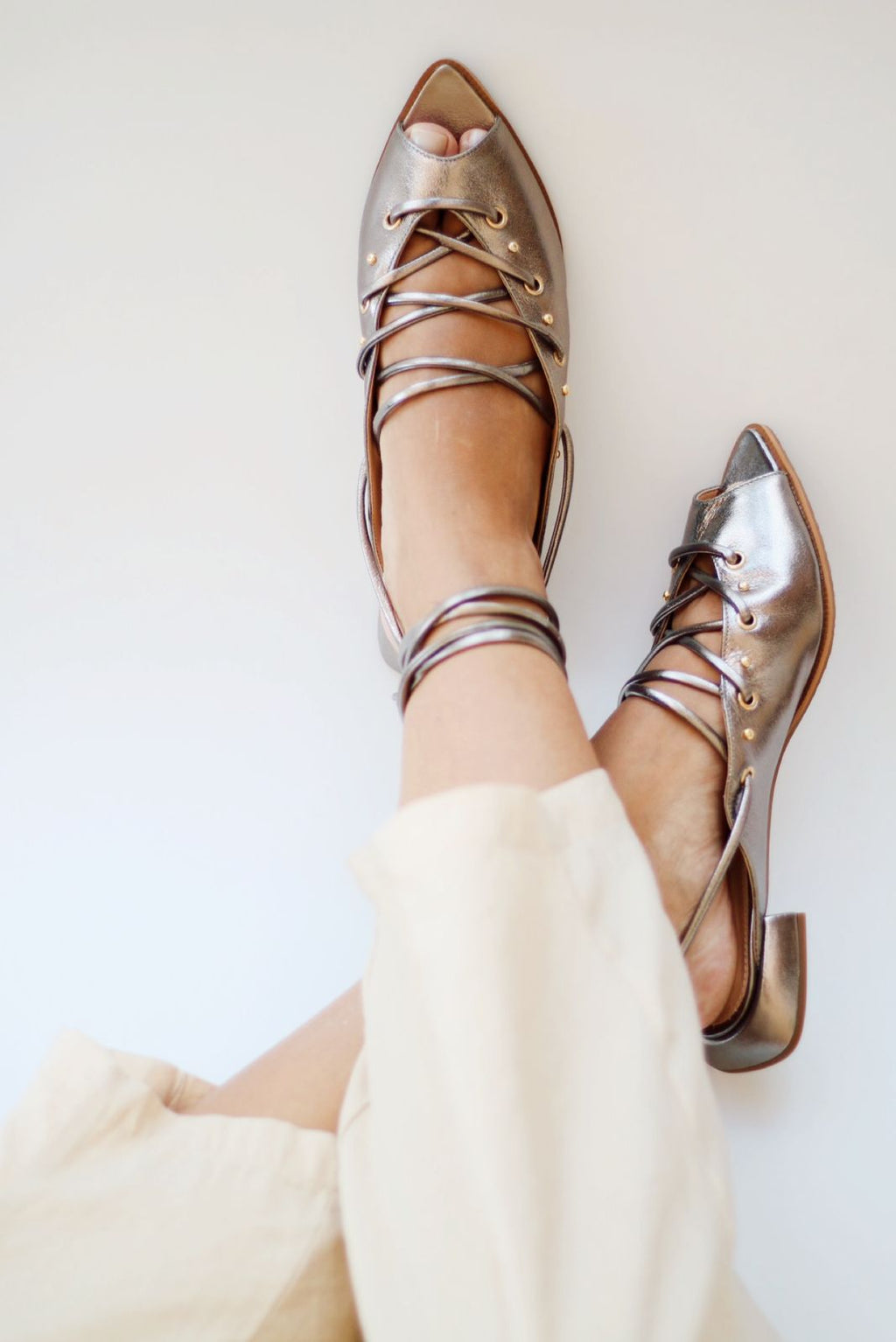 Sandália Amalfi lace up