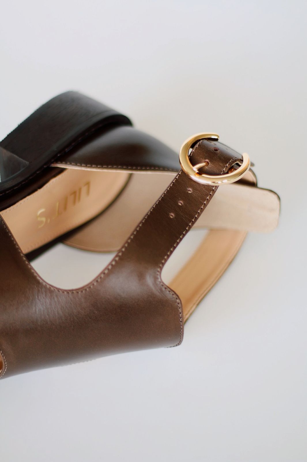 Vittorio brown leather shoe - LARGE FIT