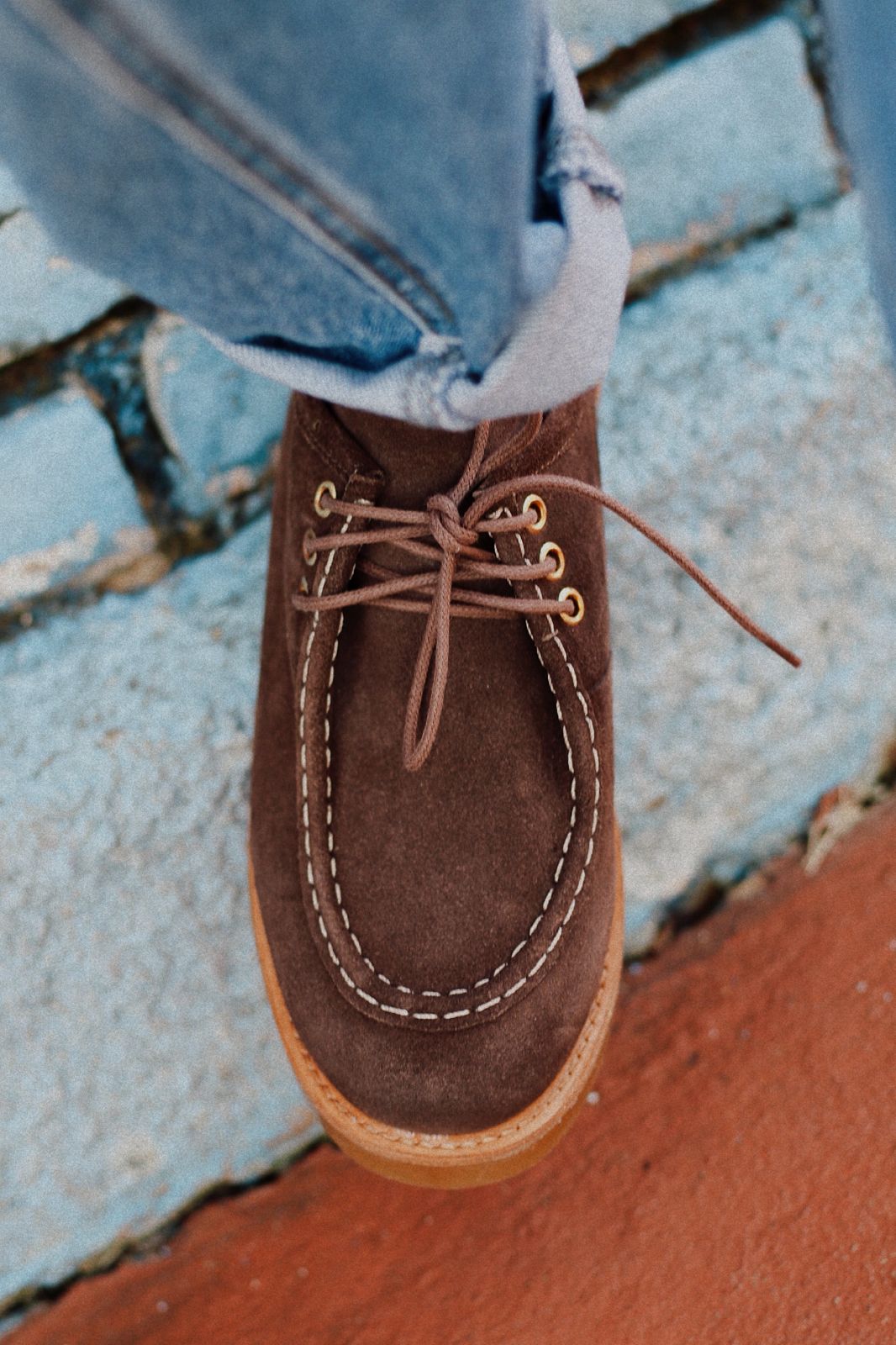 Apolo suede Derby shoe