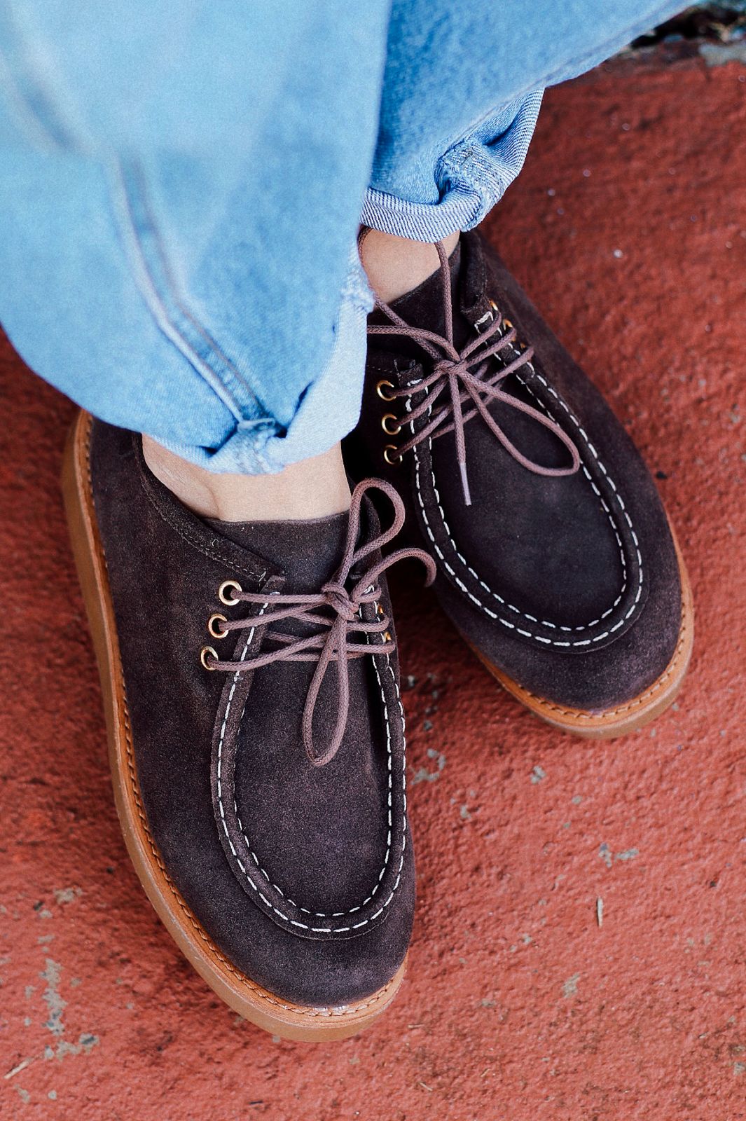Apolo suede Derby shoe