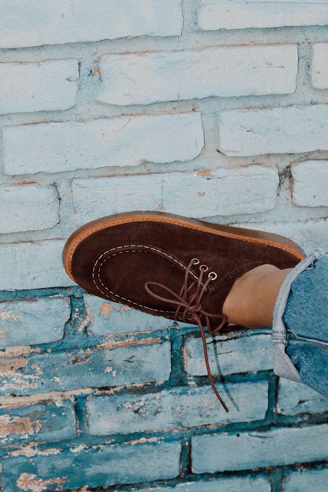 Apolo suede Derby shoe